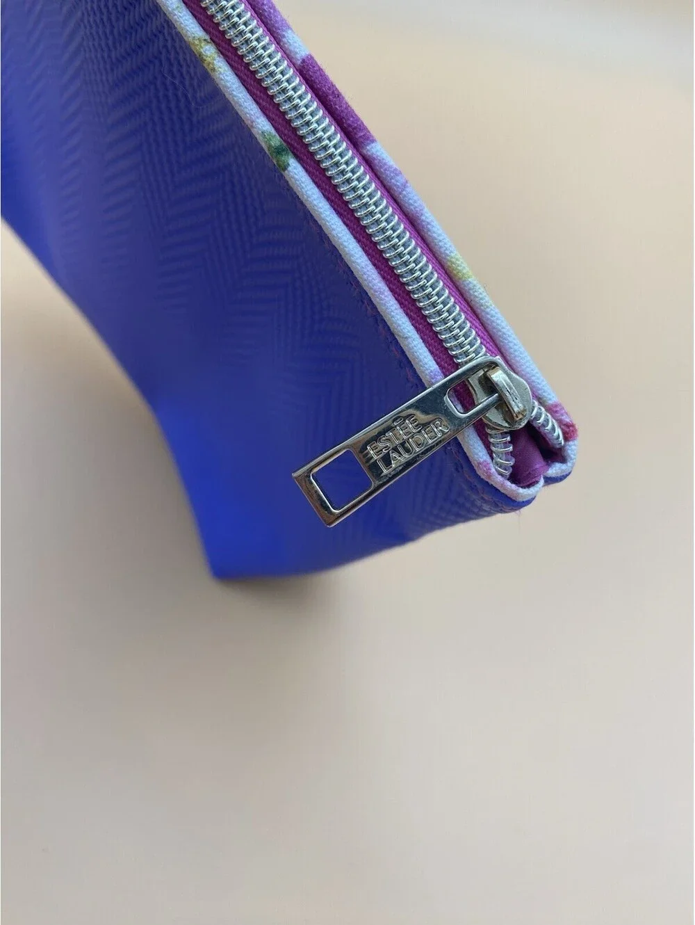 Estee Lauder Purple Cosmetic Bag - 8